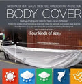 Pack Protección Total Auto: Cobertor Impermeable + Tapasol Paraguas